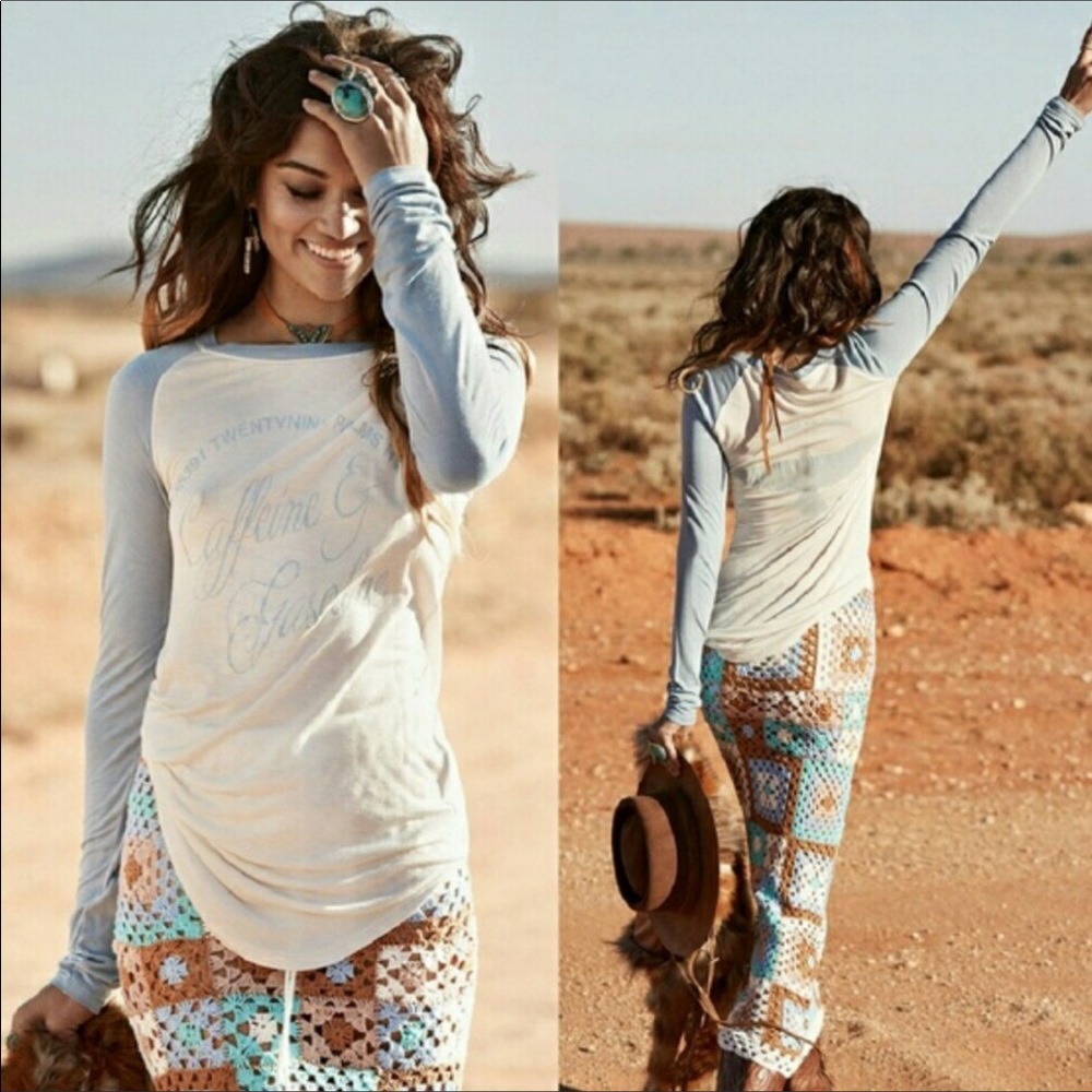 Spell Raglan Small Gasoline & Caffeine Joshua Tree